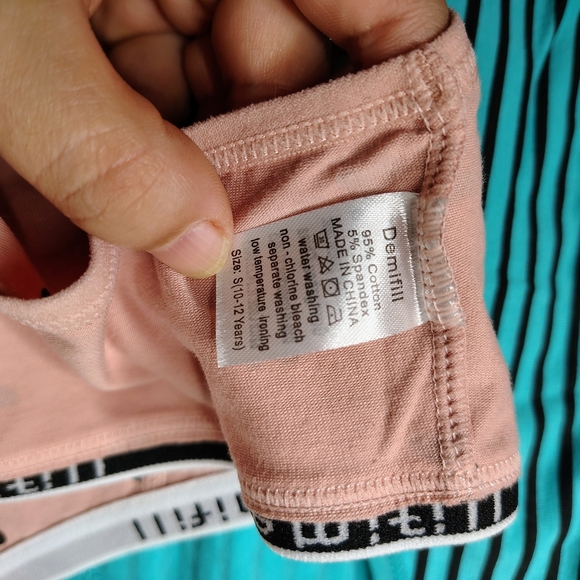 Demifill 6 Pack Assorted Period Brief Underwear Girls Size Small 10-12 Years New - Picture 4 of 10